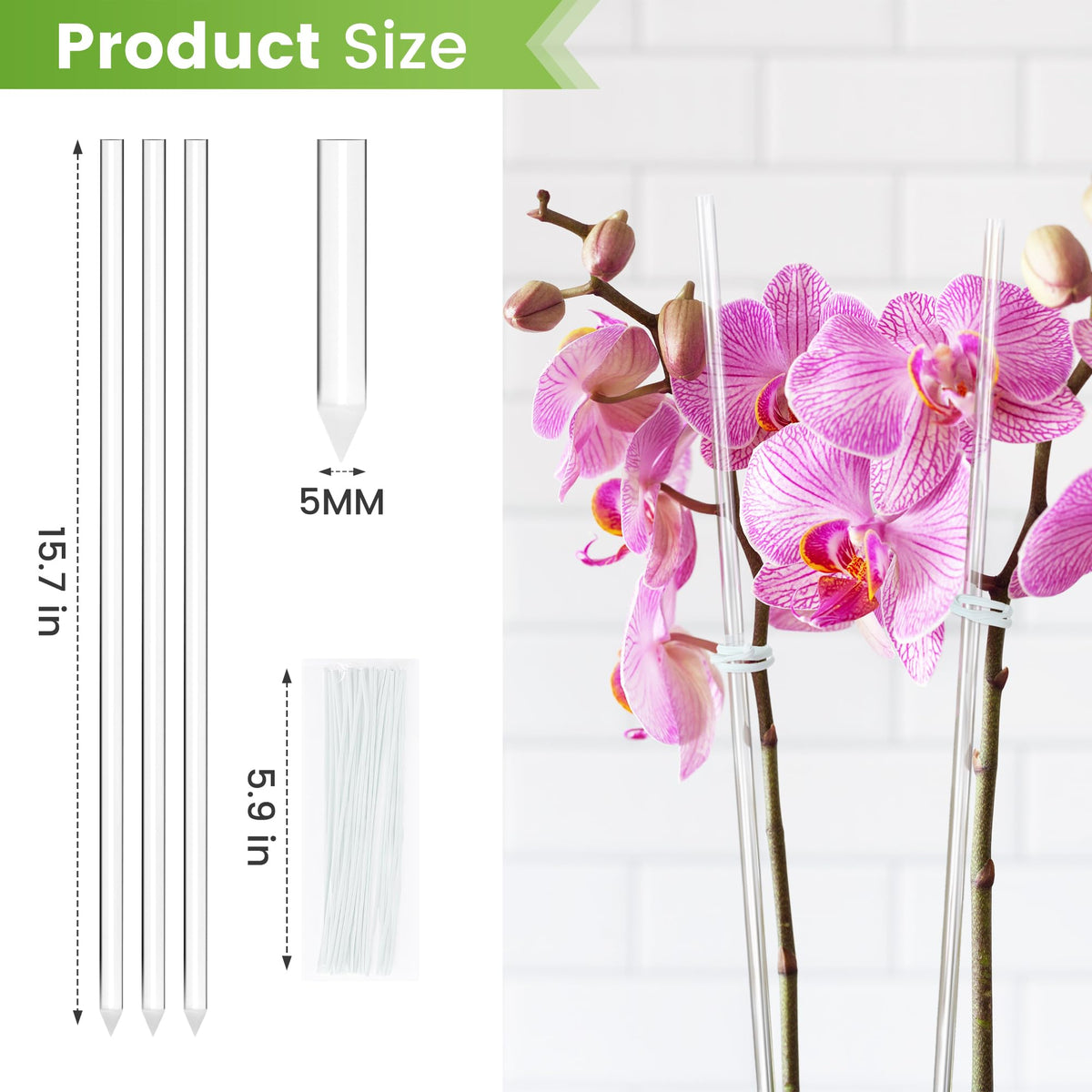 Elitekwell reusable stake is easy to clean and store.