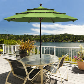EliteShade 100% non-fading fabric keeps colors vivid for seasons.