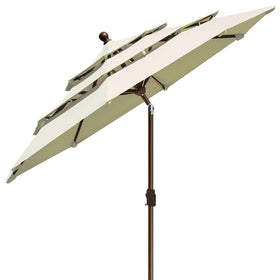 EliteShade alloy steel pole provides strong, durable support.