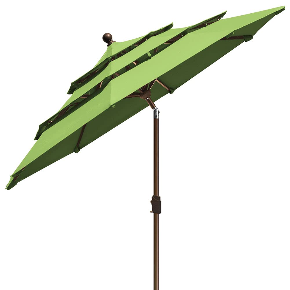 EliteShade alloy steel pole provides strong support and durability.