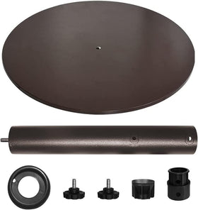 EliteShade base diameter 21.65 inches for broad umbrella compatibility.