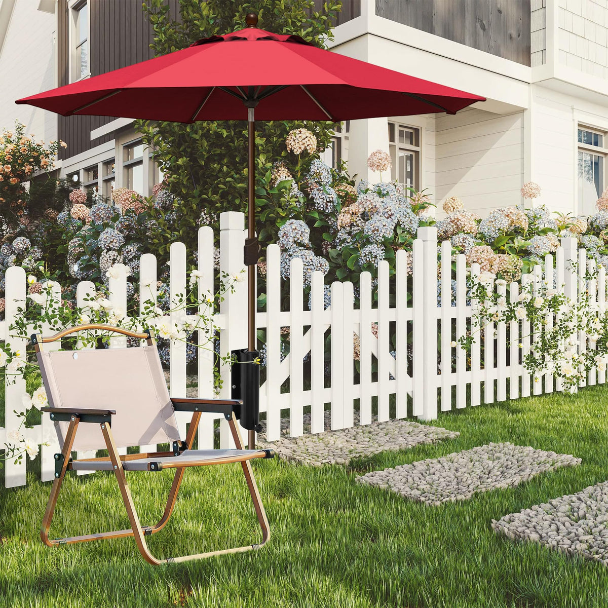 EliteShade black-coated mount offers durable, weather-ready performance across seasons.