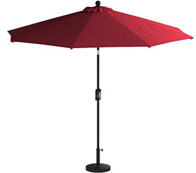 EliteShade crank tilt mechanism for easy sun tracking