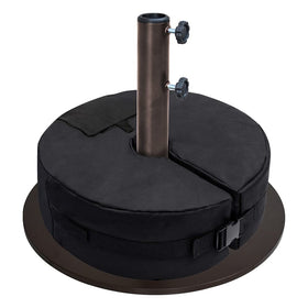 EliteShade base showing two hand-tightening knobs for quick secure setup.