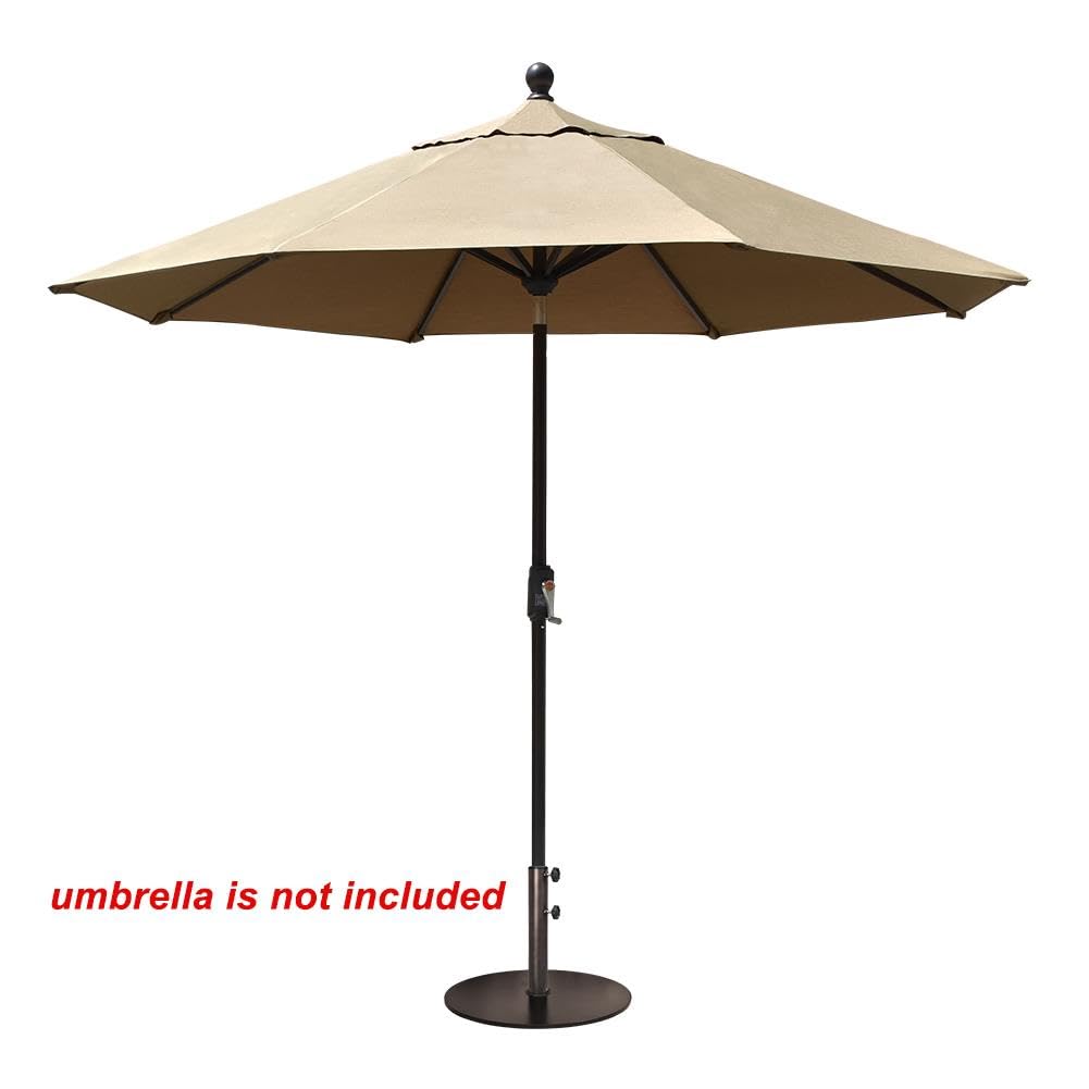 EliteShade umbrella stand compatibility fits standing and through-table umbrellas.
