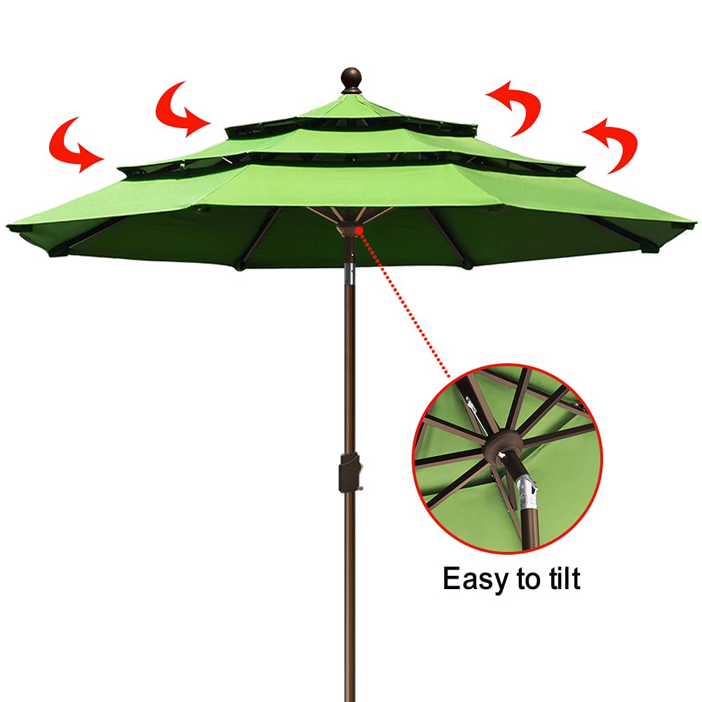 EliteShade UPF 50+ protection blocks sun exposure from patrons.