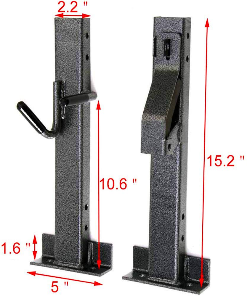 Elitewill trimmer rack secures trimmers, poles, and hedge clippers during transport.