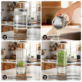 Elitrivox airflow design detail enabling quicker sprout growth.