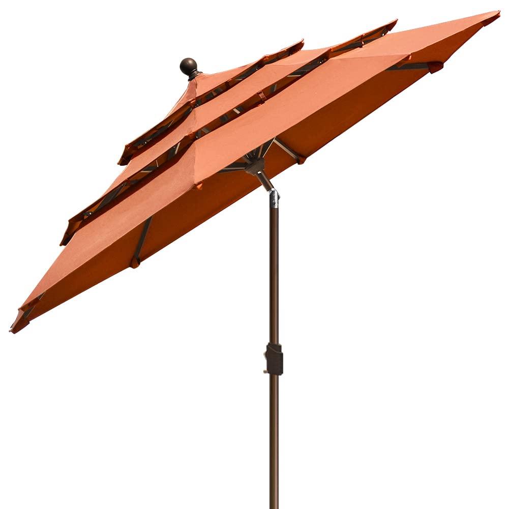 EliteShade 1.5-inch alloy steel pole provides strong support.