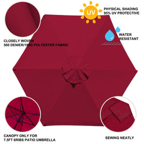 EliteShade canopy compatible with wooden and aluminum frames for versatile use