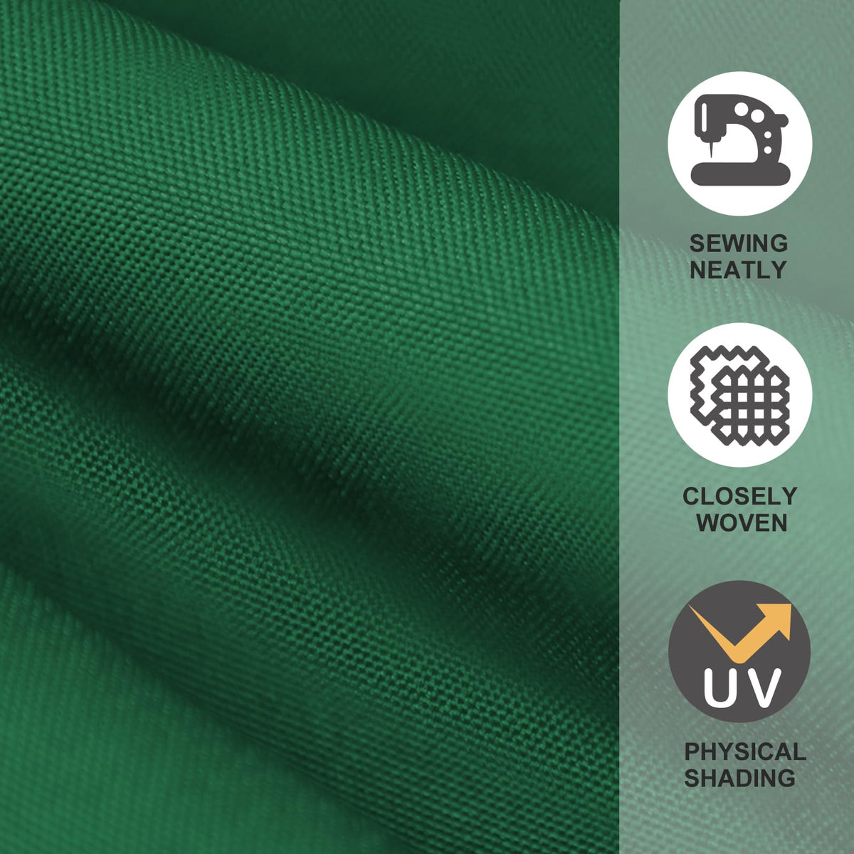 EliteShade canopy with top hole diameter suitable for adjustable fit