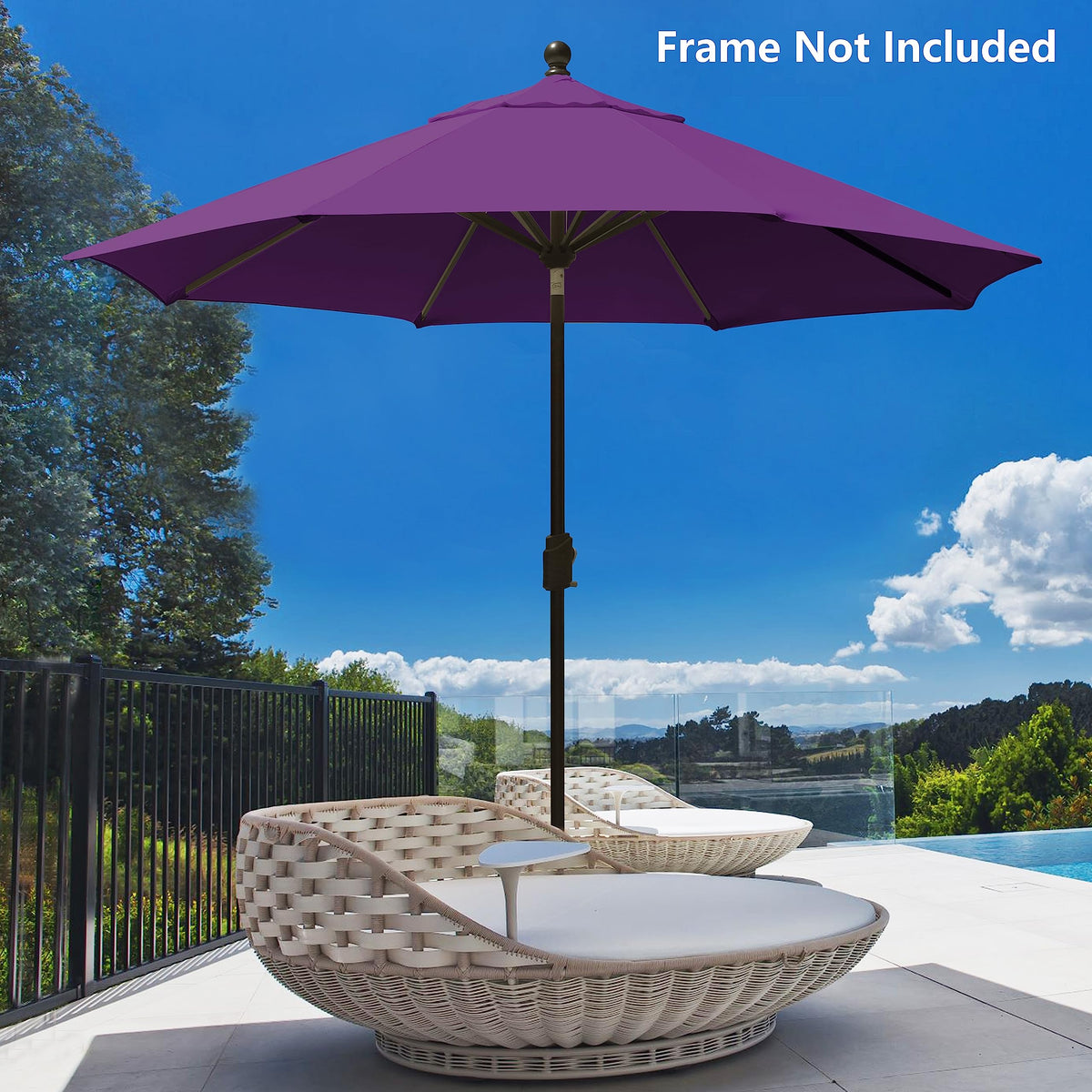 EliteShade 95% UV protection canopy defends against harsh sun.