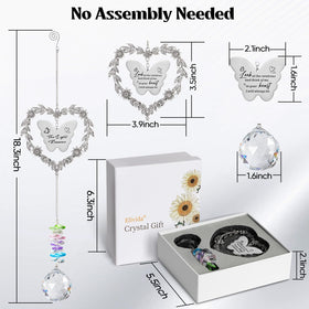 Elivida Daily Remembrance Hanging displays elegant memorial charm
