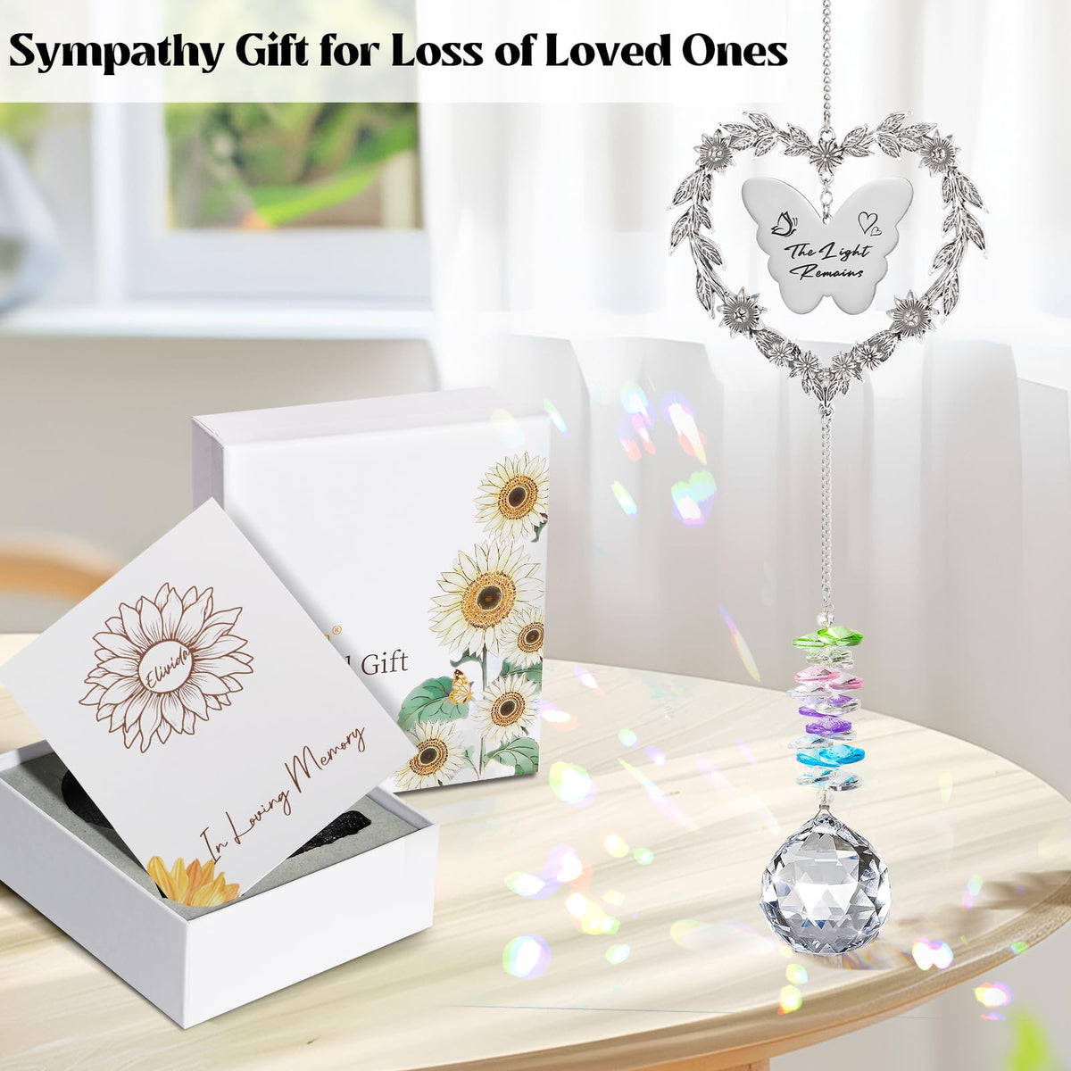 Elivida Sympathy Card Included with heartfelt condolences