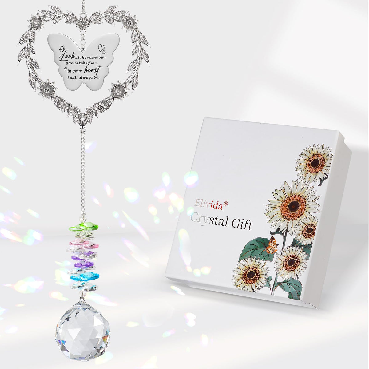Elivida Sympathy Heart Wreath showing a comforting design for daily remembrance