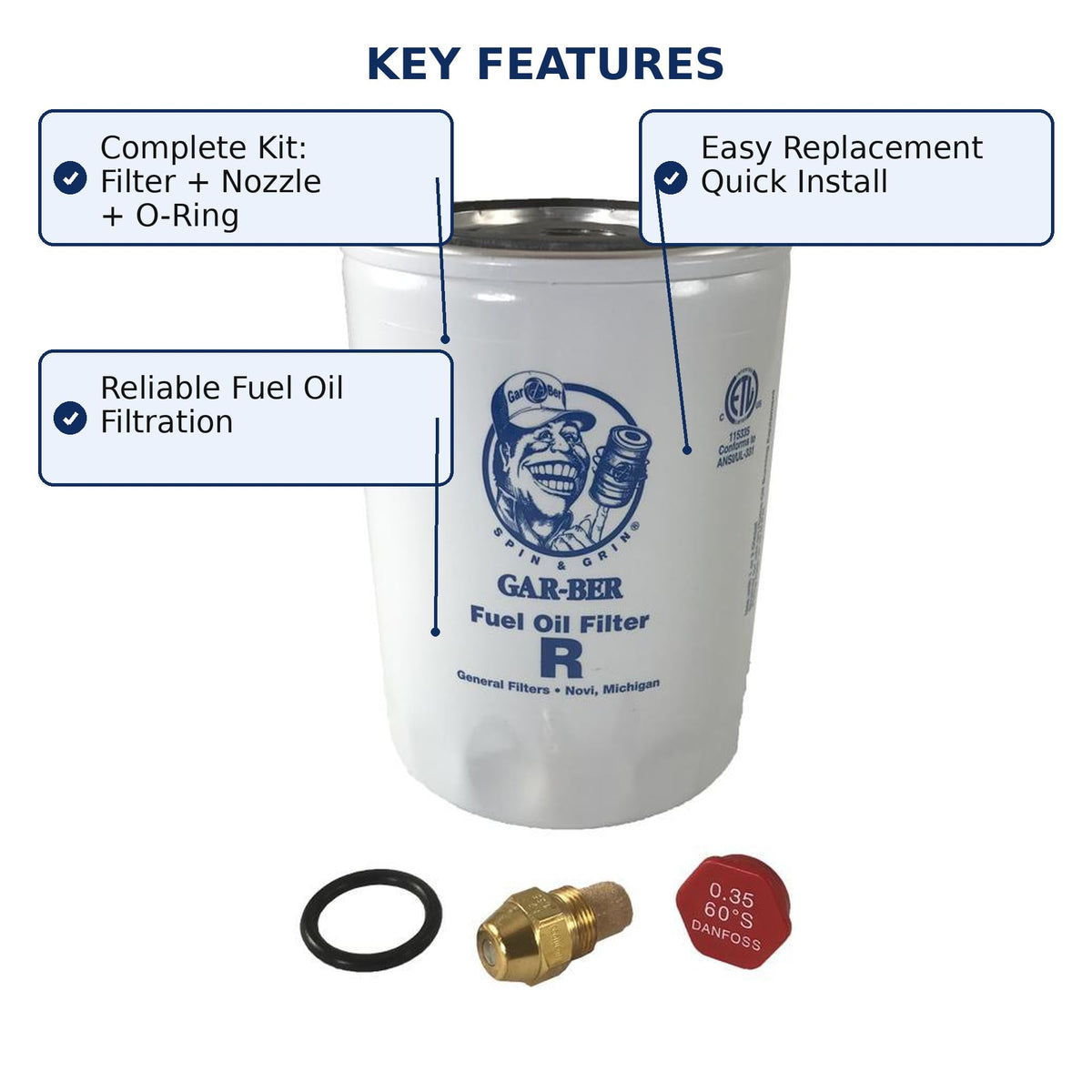ELJ Parts 3560S2605 compatible with Aqua Hot and Hydro Hot Webasto units.