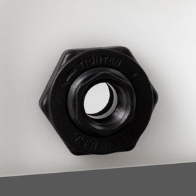 Elkhart Plastics molded gallon and liter indicators for level checks.