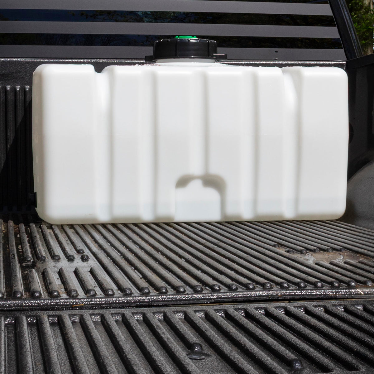 Elkhart Plastics quick-fill 6-inch cap for easy refilling.