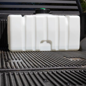 Elkhart Plastics quick-fill 6-inch cap for easy refilling.