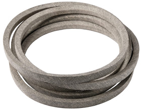 EM Parts belt close-up shows sturdy construction for long-lasting lawn care.
