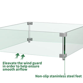 Emardom aluminum brackets and screws ensure secure outdoor installation.