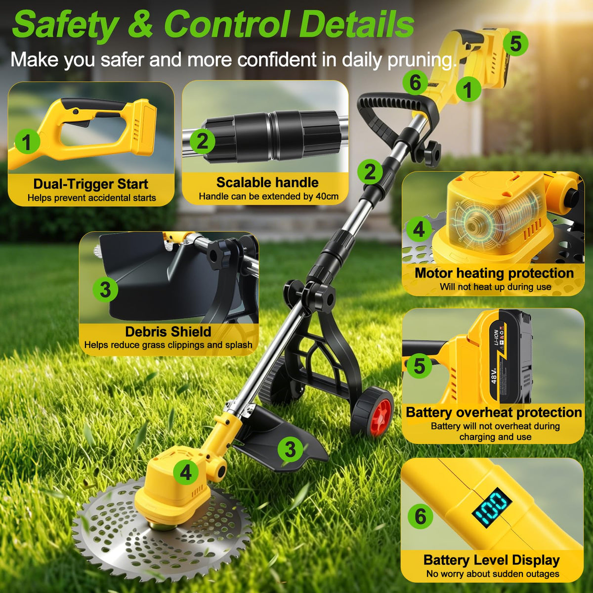 Embui safety reminders support proper setup and operation.