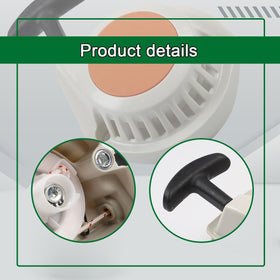 Emeland KM94/KM94R compatible recoil starter assembly in installation pose.