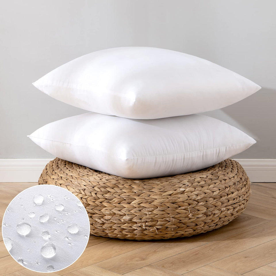 EMEMA outdoor pillow insert 18x18 for patio seating with plush fluff.