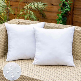 EMEMA waterproof pillow insert layer keeps cushions dry outdoors.
