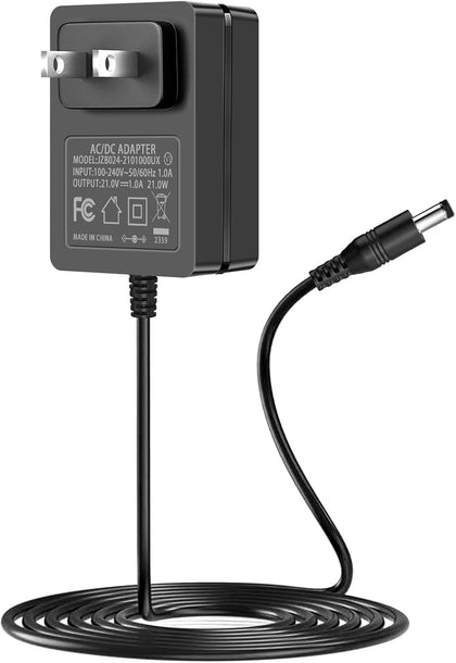 Emowom mini chainsaw charger front view showing compact body for on-site charging