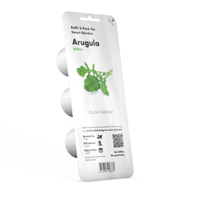 EMSA Click and Grow arugula pods assembled for easy home growing