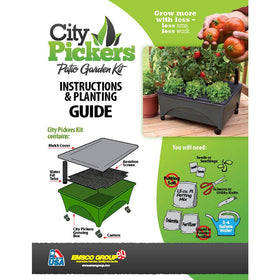 EMSCO City Picker weed blocker cover reduces manual weeding in small spaces