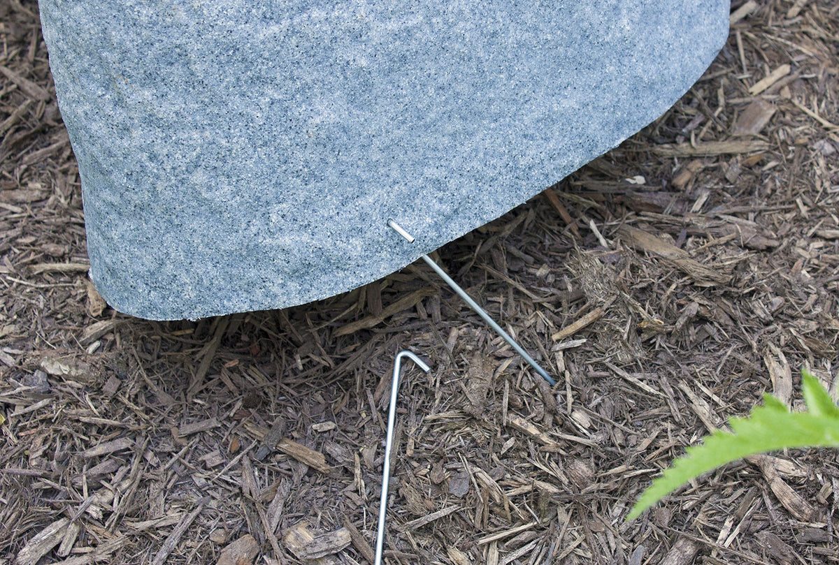 Emsco Group rock is lightweight for easy positioning across your yard.