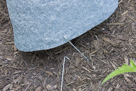 Emsco Group rock is lightweight for easy positioning across your yard.