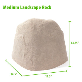EMSCO Landscape Rock durable weather resistance maintains year-round beauty
