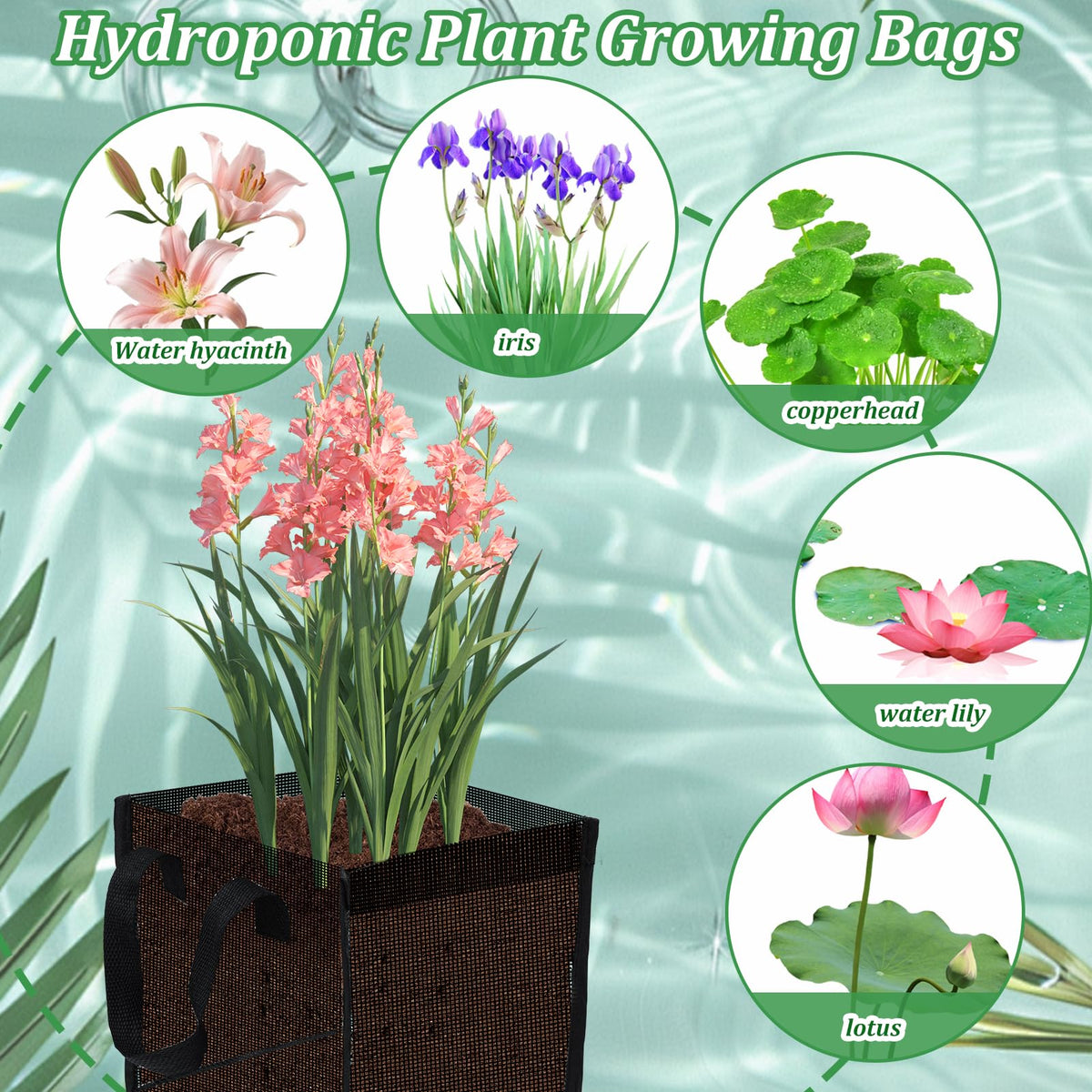 Emsiok foldable pond basket shown for compact storage