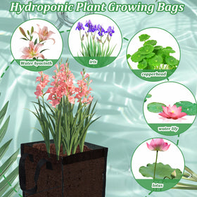 Emsiok foldable pond basket shown for compact storage
