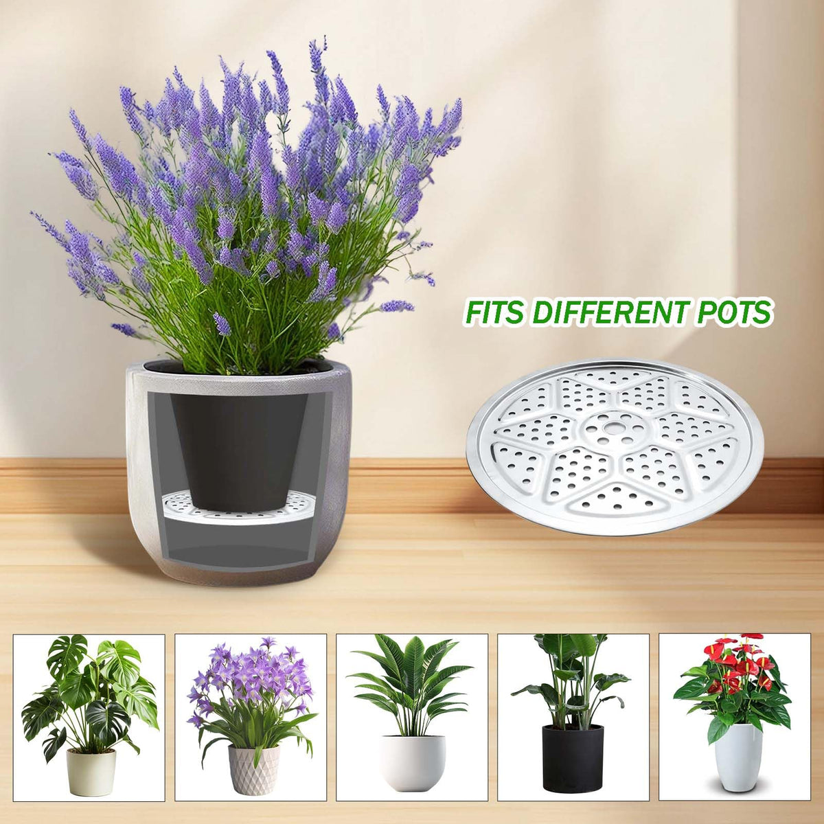 Emsiok indoor-outdoor plant accessory for versatile use.