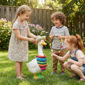 EMUTOL adjustable strap ensures quick, secure fitting for 17 or 23 inch geese