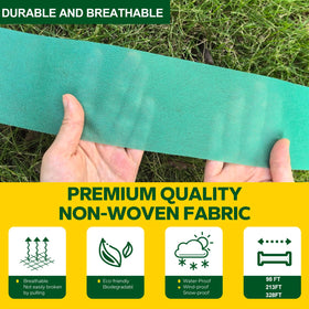 Emycool easy-apply 98ft roll enables quick protection for multiple trees