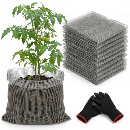 Emycool gopher baskets 10-pack in 5-gallon size for durable root protection.