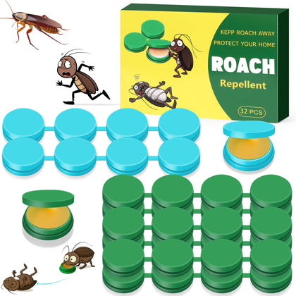 Enbabbor 32-pack cockroach gel bait package for fast indoor control