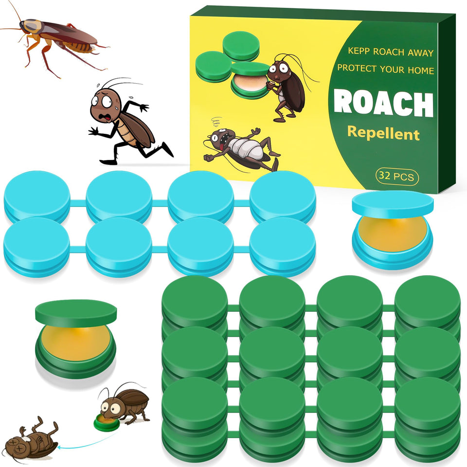 Enbabbor 32-pack cockroach gel bait package for fast indoor control