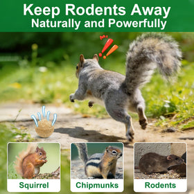 Enbabbor Squirrel Repellent bottle designed for outdoor use