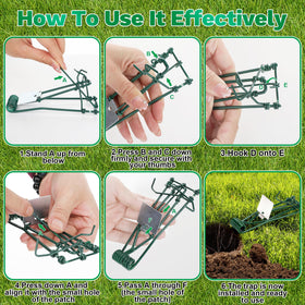Enbabbor all-metal weatherproof trap built for year-round outdoor performance