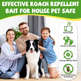 Enbabbor cockroach gel bait easy-setup demonstrates simple placement.