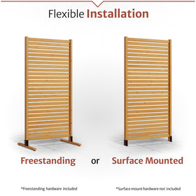 Enclo Privacy Screen freestanding design partitions patios easily
