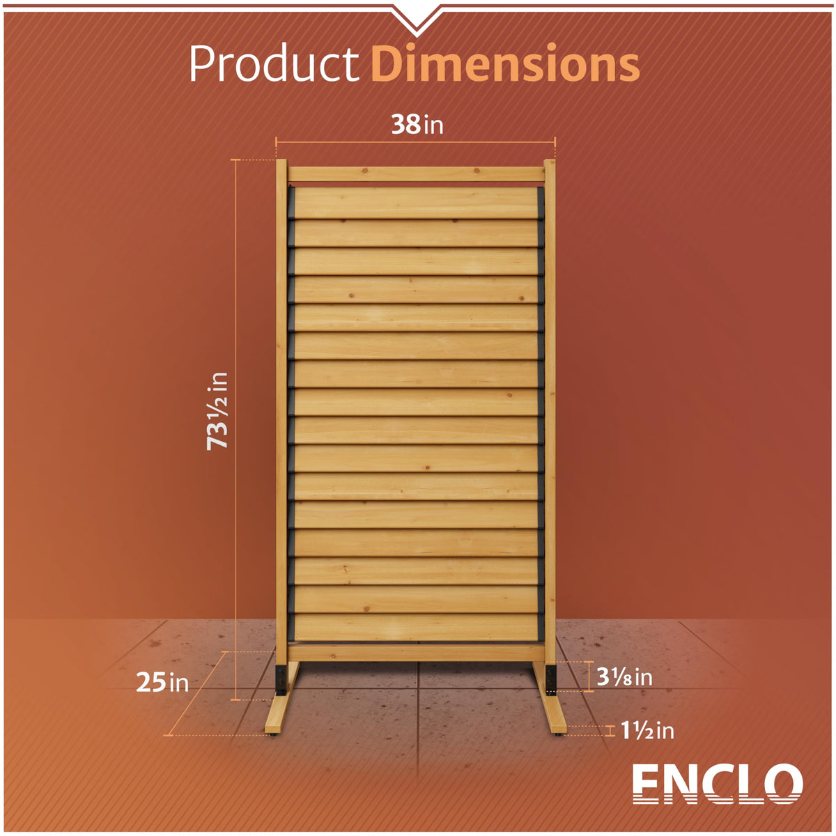 Enclo Solara freestanding and surface-mounted installation demonstrated on deck.