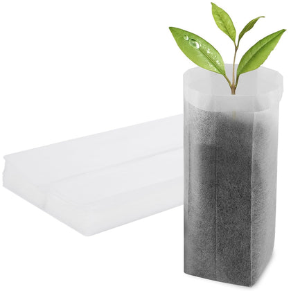 ENPOINT Fabric Grow Bags front view for space-saving seed starting.