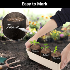 ENPOINT grow bags planting in soil promotes straightforward transplantation.